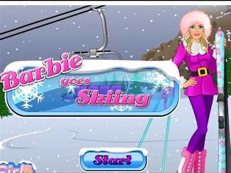 barbie skier|barbie ski game.